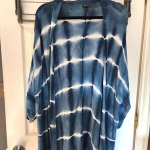 Blue tye dye sweater